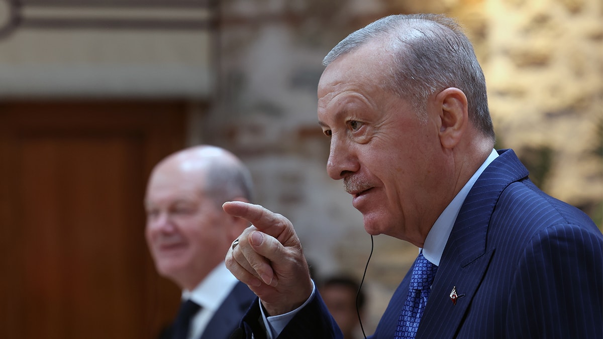 Scholz ile görüşen Erdoğan'dan mülteci açıklaması: Kapımız açık