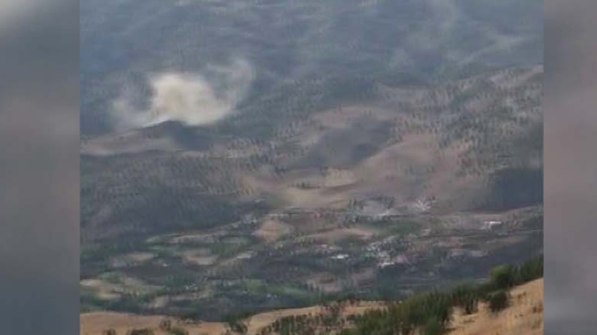 Malatya depremi sonrası dağlarda endişelendiren görüntüler