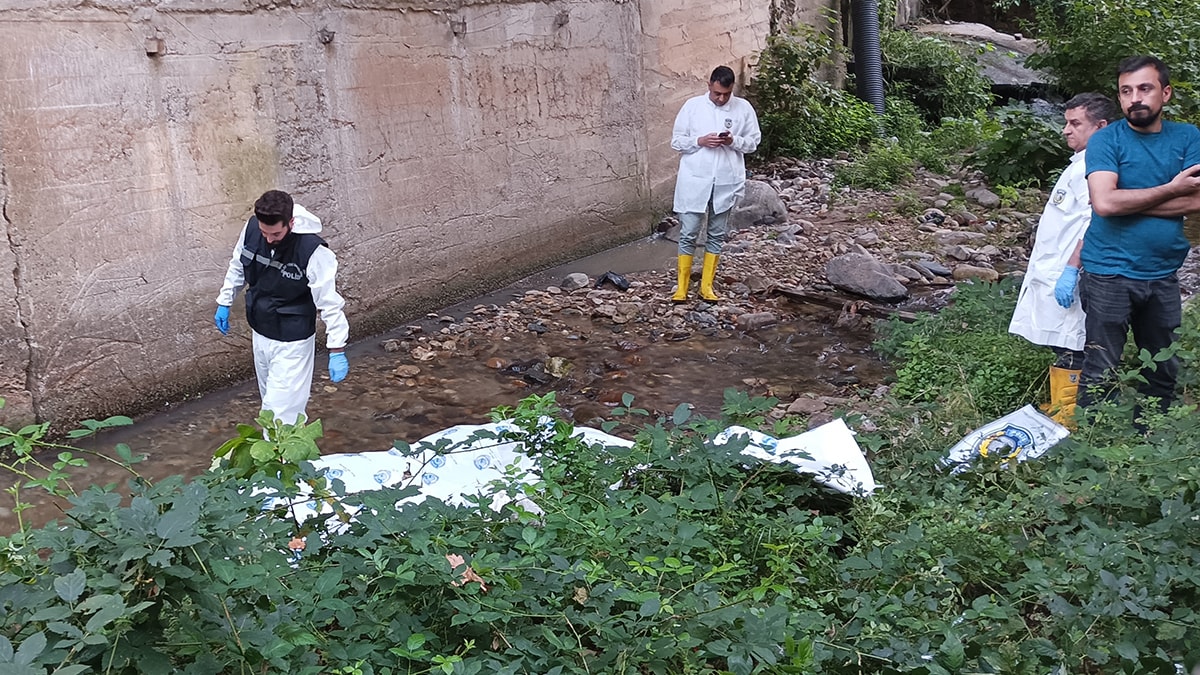 3 gündür kayıp olarak aranıyordu, derede cesedi bulundu