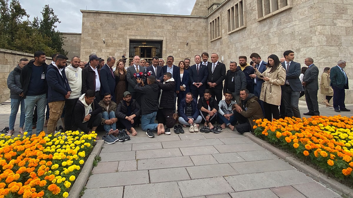 Madenciler talepleri karşılanana dek Ankara'da