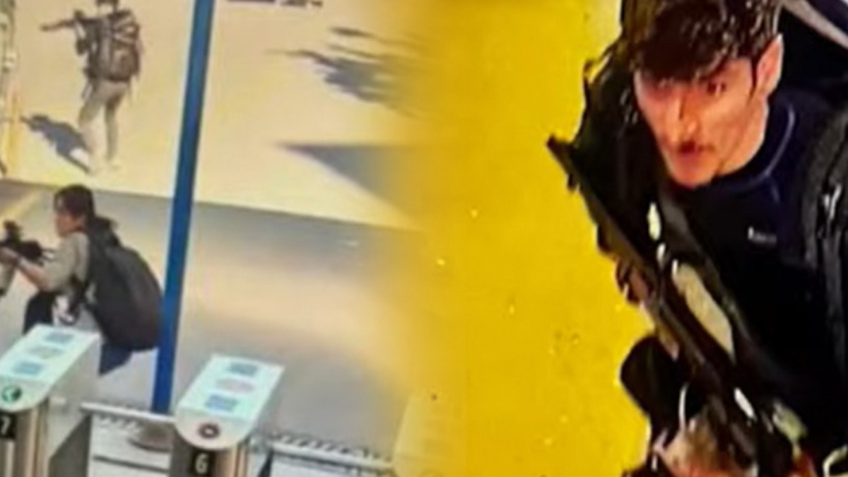 TUSAŞ'a yapılan saldırıdaki görüntüler dehşete düşürdü: Silahları kalaşnikof, PKK ihtimali güçleniyor