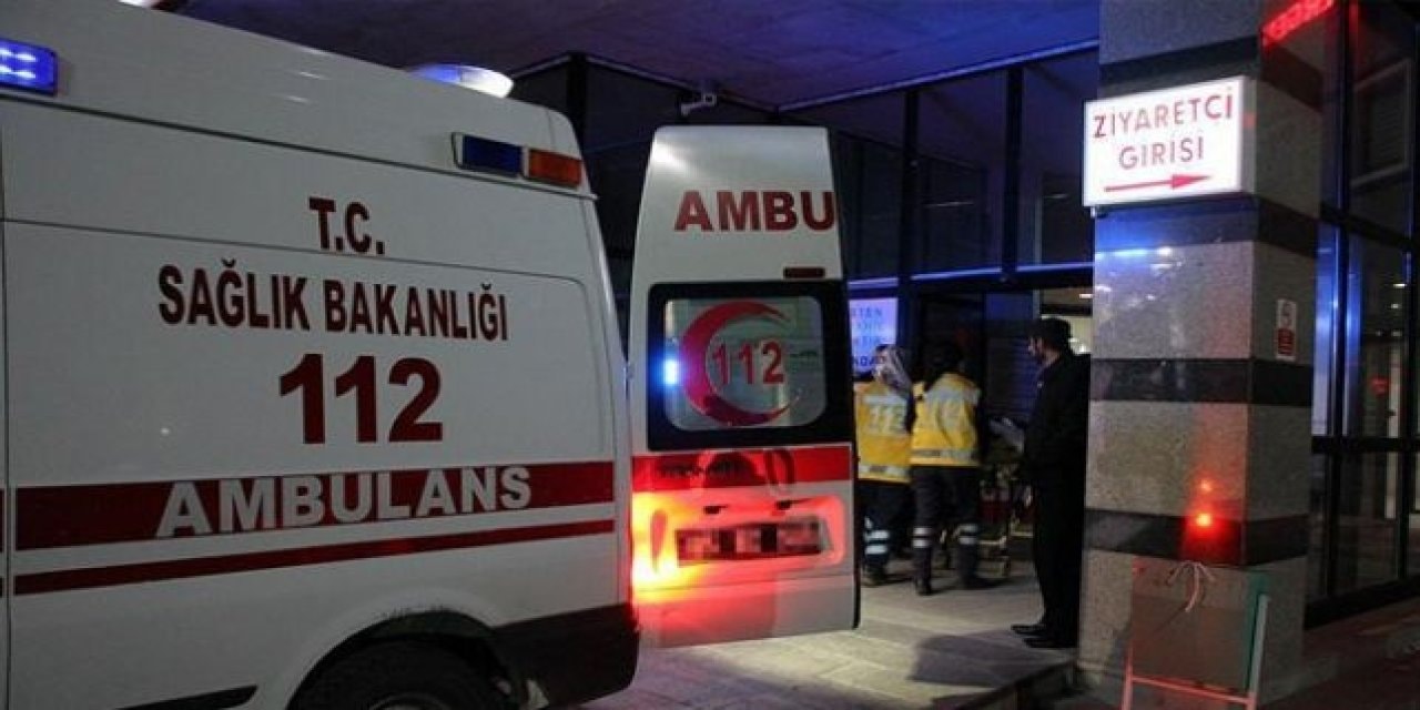 Vakaya giden ambulansa saldırı: Beyaz kod verildi