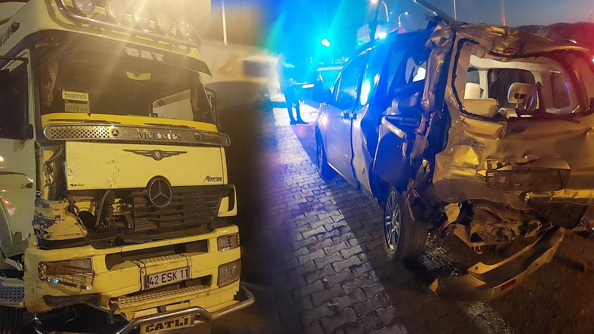 Alkollü TIR şoförü yarım saatte 3 kaza yaptı: 2 kişi öldü, 2 yaralı