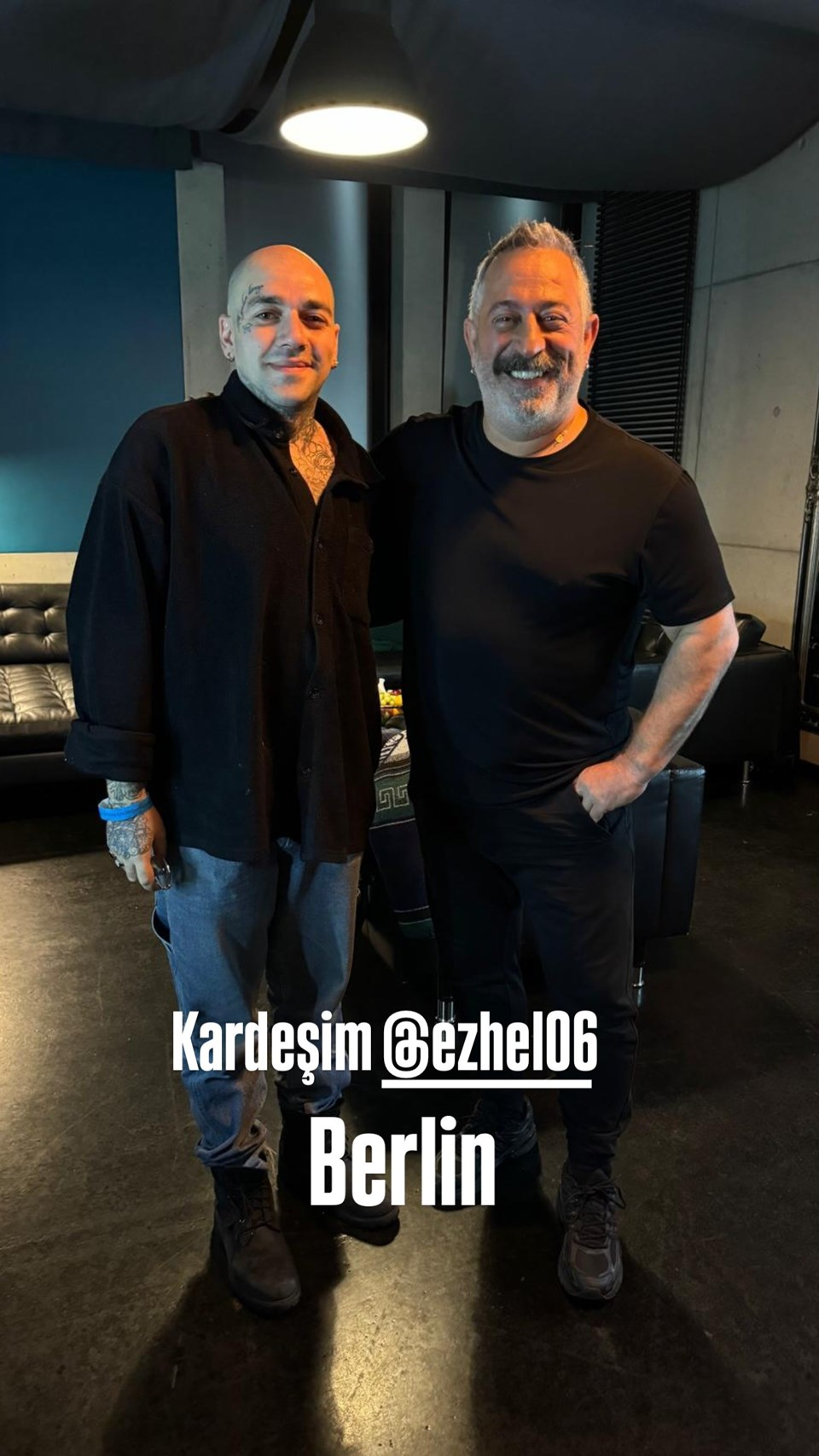 Cem Yılmaz ve Ezhel'den "Kardeşim" Paylaşımı