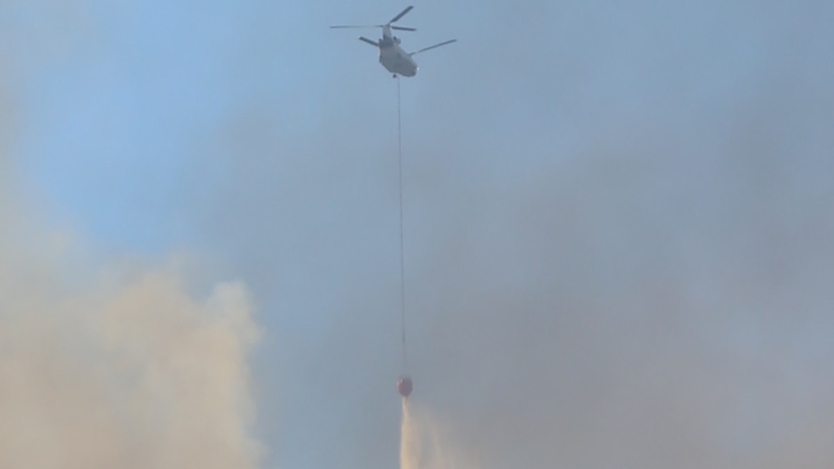 MSB'den Denizli'ye destek: Helikopter görevlendirildi