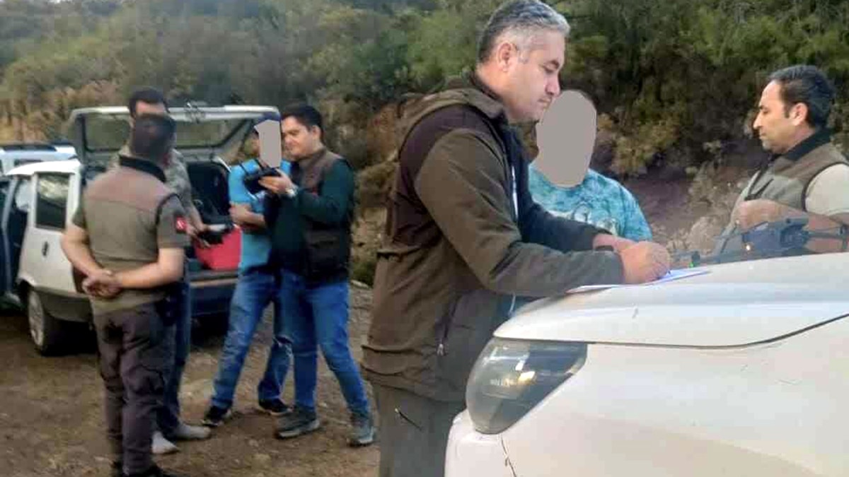 Kaçak avcılara drone'dan ceza yağdı
