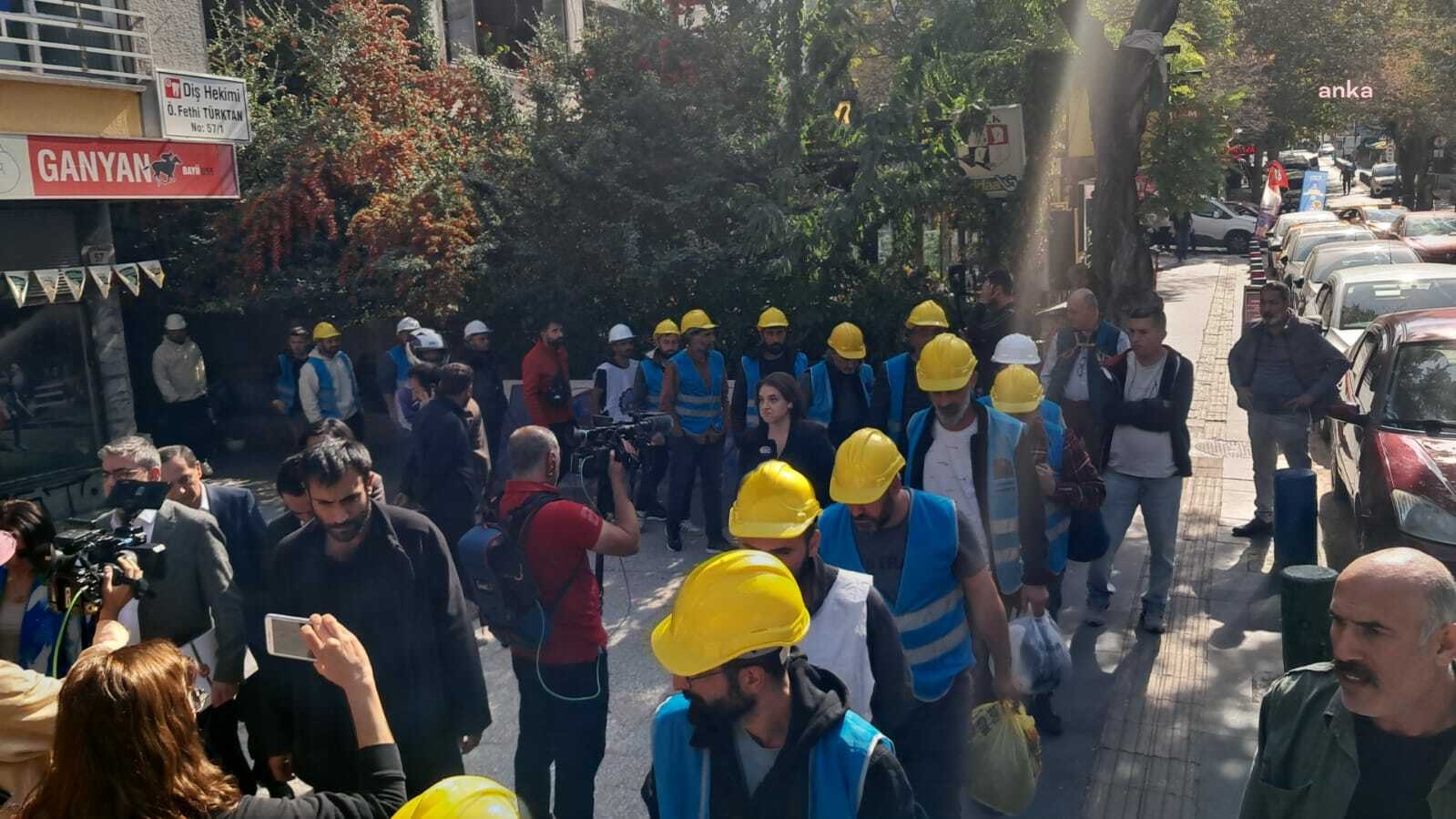 Kurtuluş Parkı Fernas işçilerine kapatıldı: Bir işçi baygınlık geçirdi