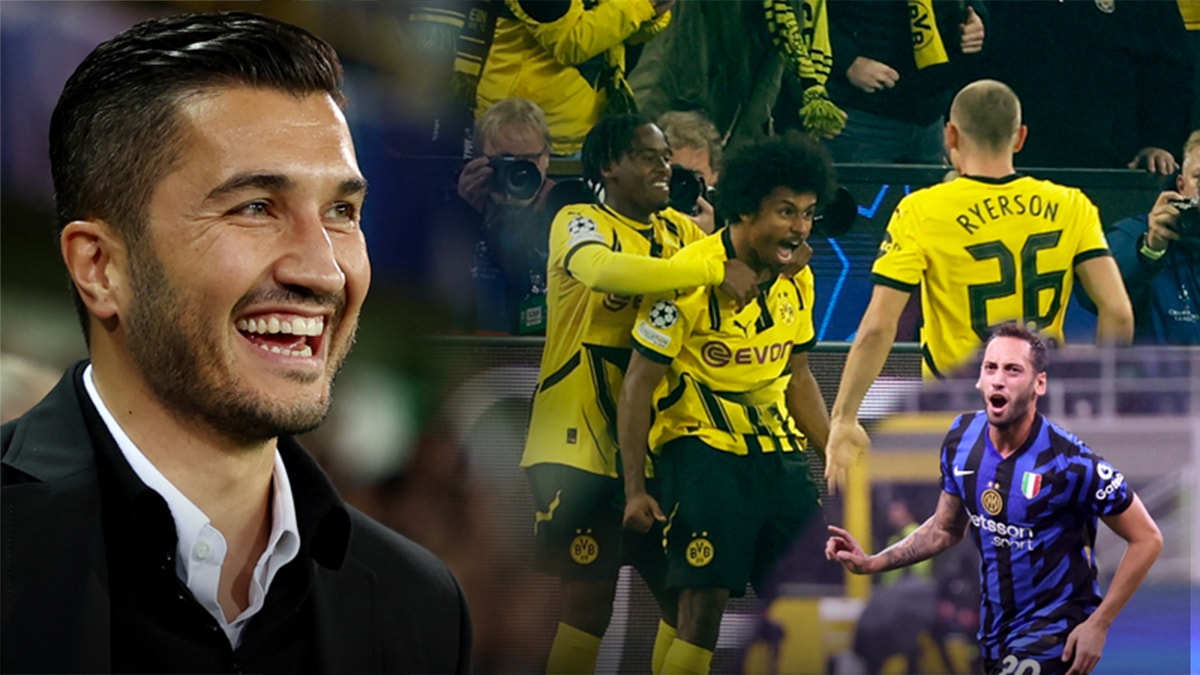 Şampiyonlar Ligi'nde 32 gollü gece: Nuri Şahin'in Dortmund'u Celtic'i 7-1'le rencide etti