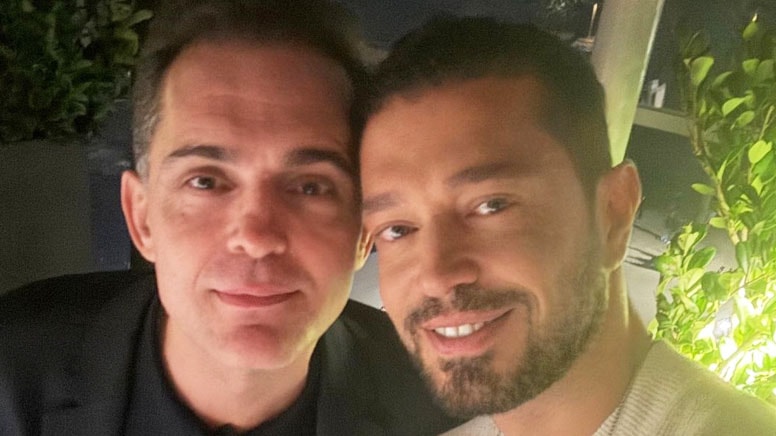 Murat Boz, La Casa de Papel'in yıldızıyla buluştu