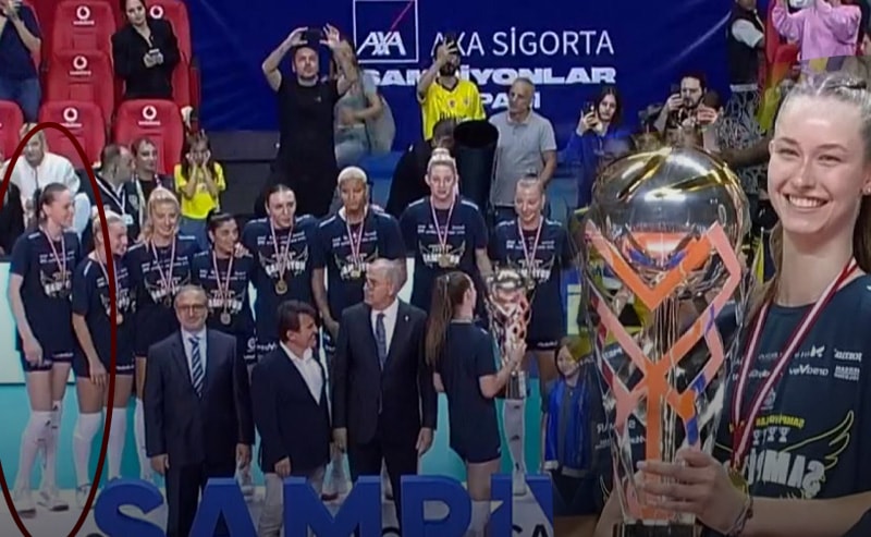 Eda Erdem'in hareketi geceye damga vurdu