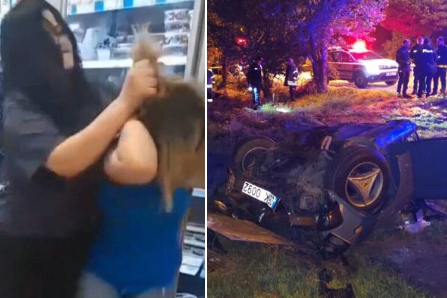 Market çalışanını öldüresiye döven genç kız feci kazada öldü