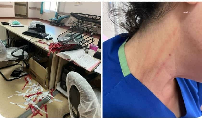 Kadın hemşireye darp: İki kişi birden saldırdılar