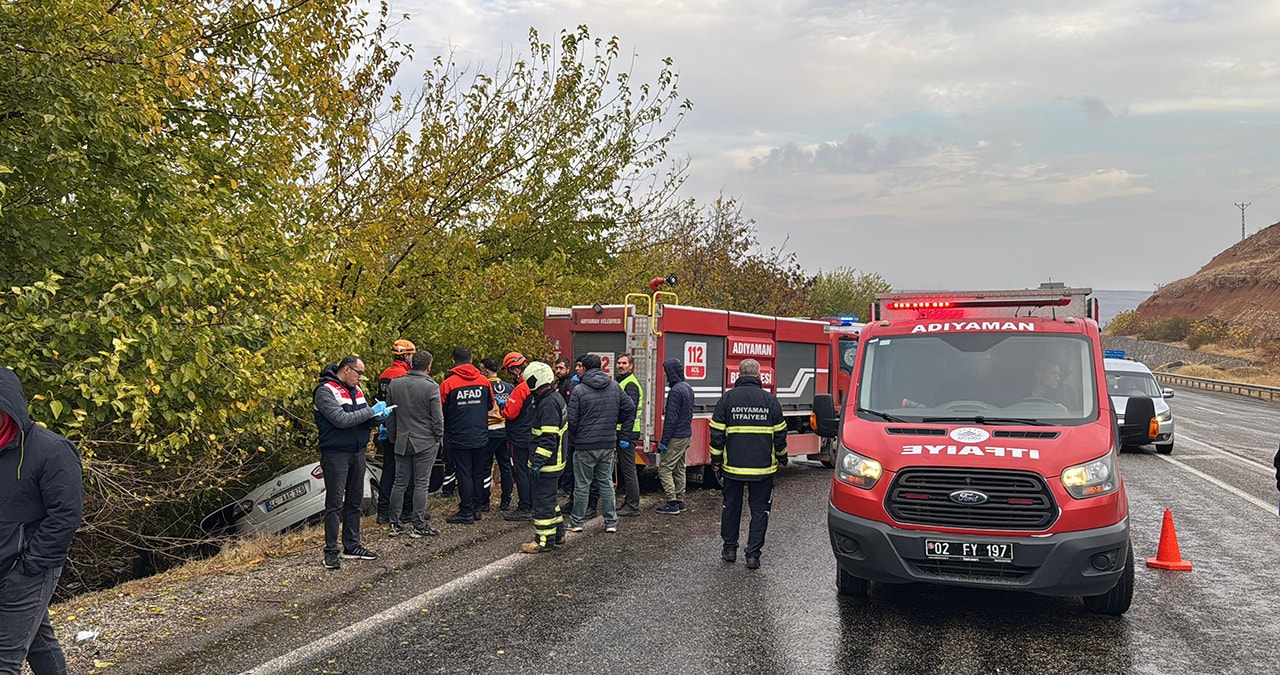 Adıyaman'da feci kaza: 3 ölü
