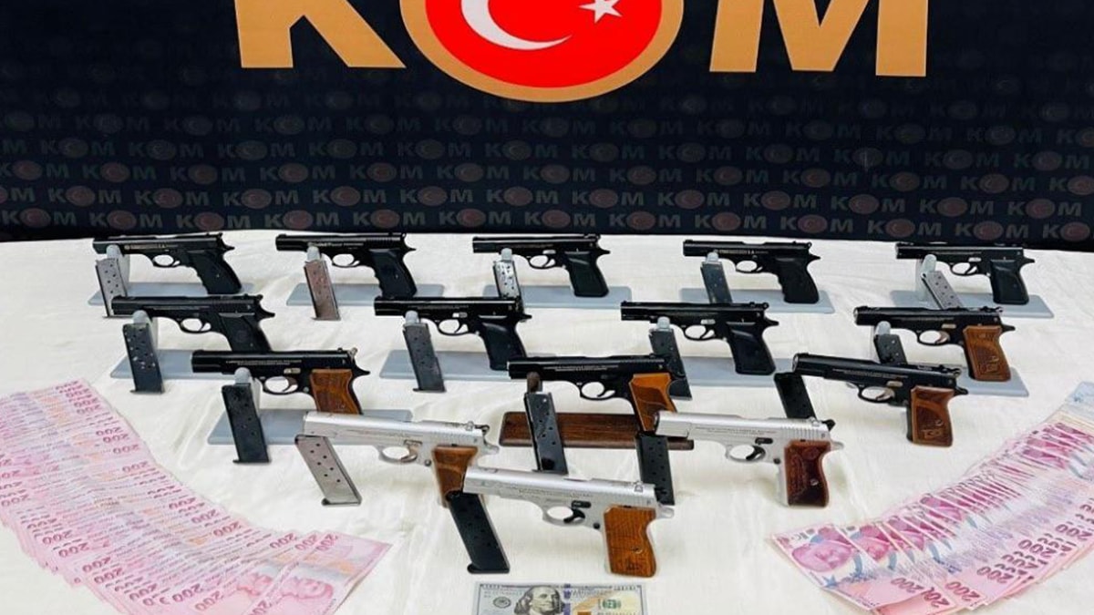 Giresun'da silah kaçakçılığı operasyonu