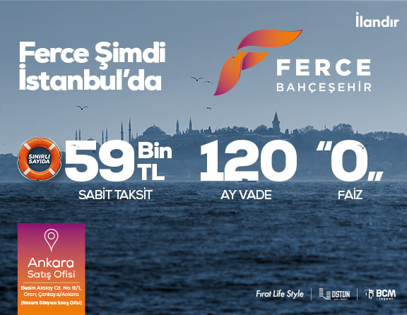 Ferce Bahçeşehir Desktop Manşet Advertorial 15 Kasım'24