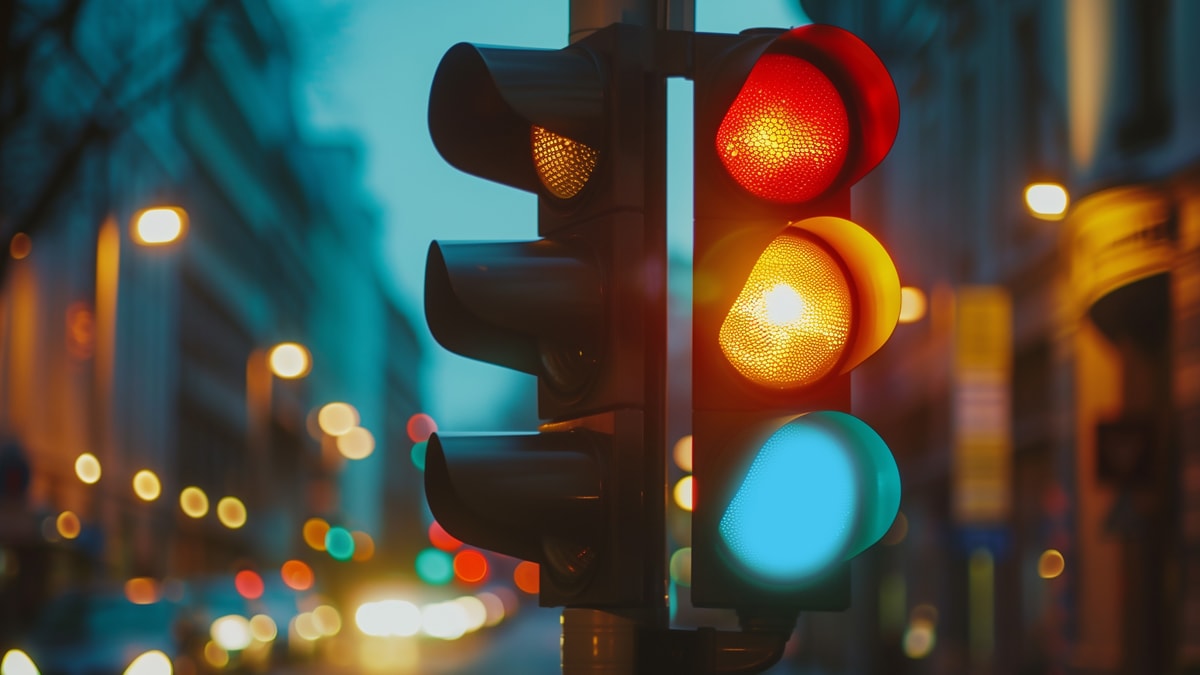 Japonlar neden trafik ışıklarında yeşil yerine mavi kullanıyor?