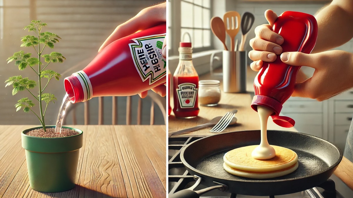 Boş ketçap şişesini çöpe attığınıza pişman olacaksınız...