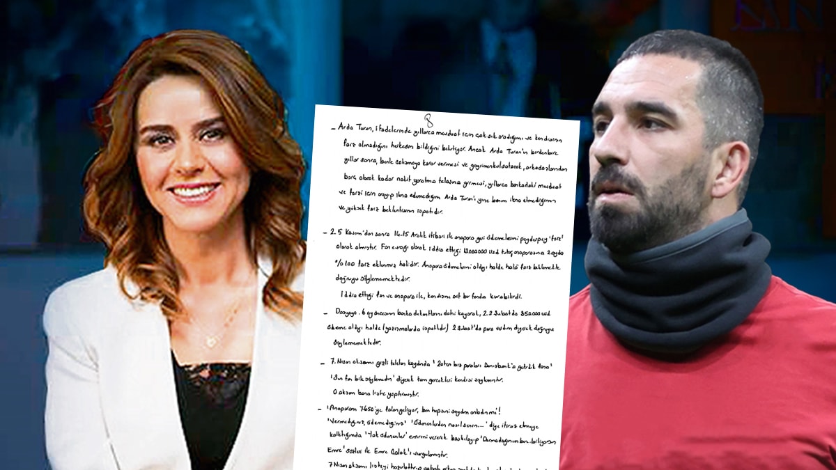 Seçil Erzan’dan duruşma öncesi 27 sayfalık mektup: Arda Turan’a şok suçlama