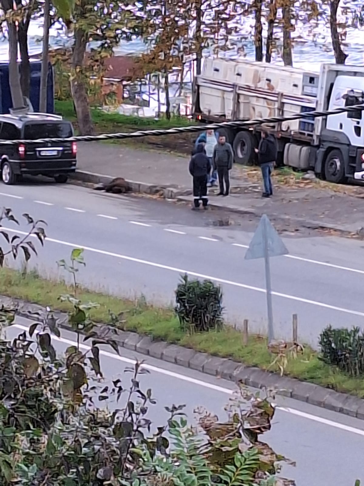 Sahil yolunda kanlı kavga