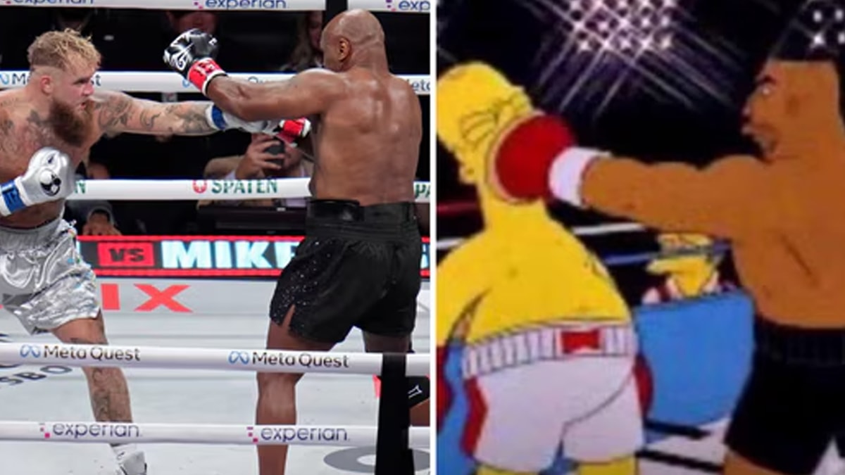 Simpsonlar'ın 'Mike Tyson Kehaneti': Maçı bize 25 yıl önce izletmişler