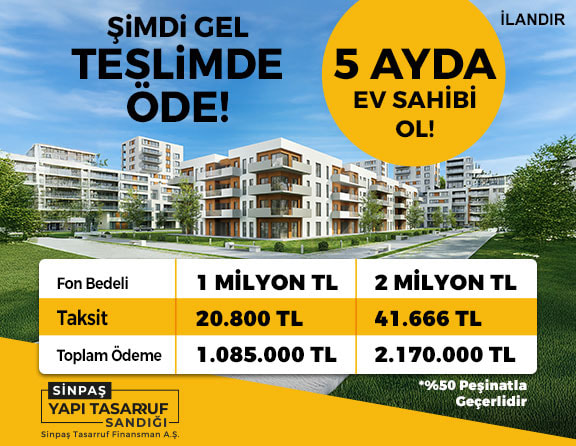 Sinpaş - Desktop Manşet Advertorial 20 Kasım'24