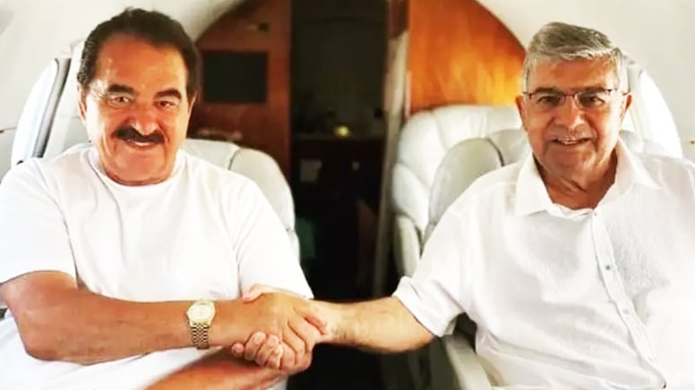 40 yıllık dostlar birbirine girdi