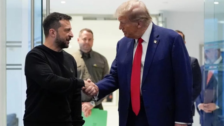 Zelenski ile ABD Başkanı Trump arasında kritik görüşme