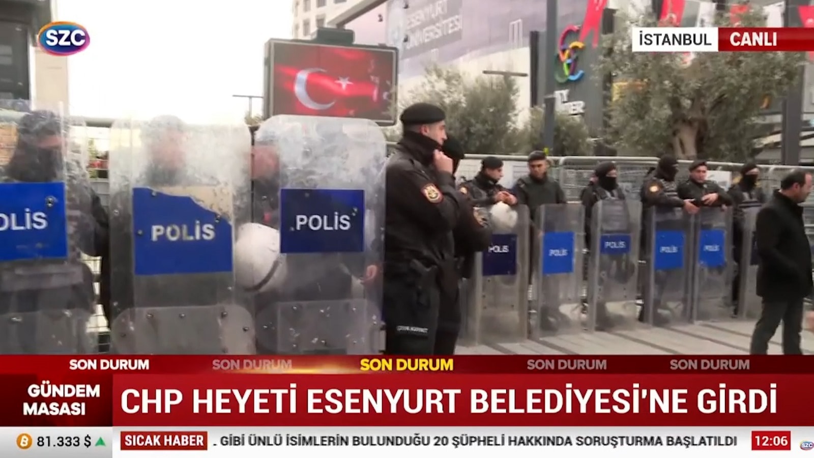CHP Heyeti Esenyurt Belediyesi'ne girdi