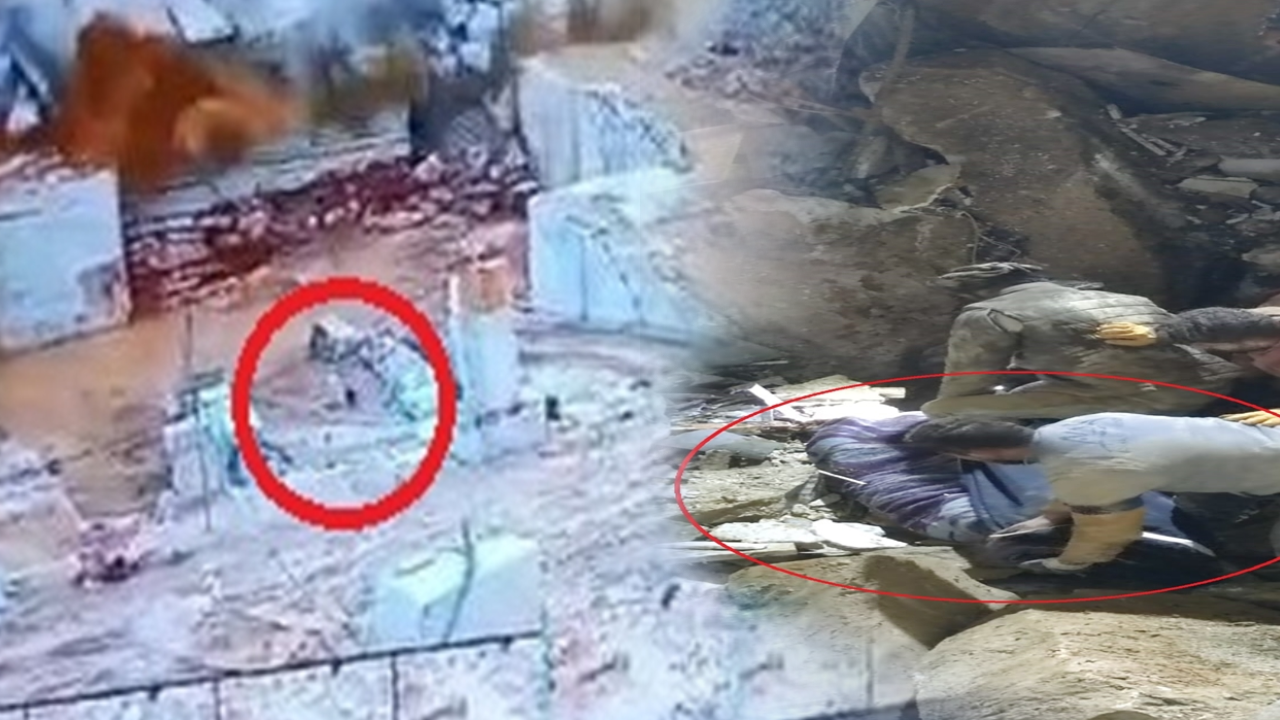 2 işçinin öldüğü mermer ocağında çarpıcı detay