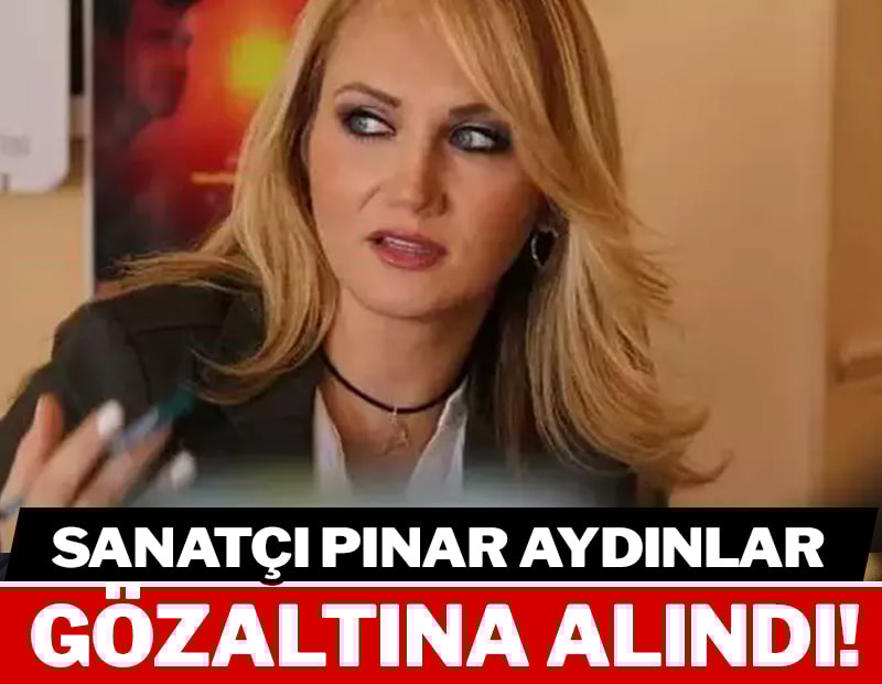 Sanatçı Pınar Aydınlar'a terör soruşturmasından gözaltı