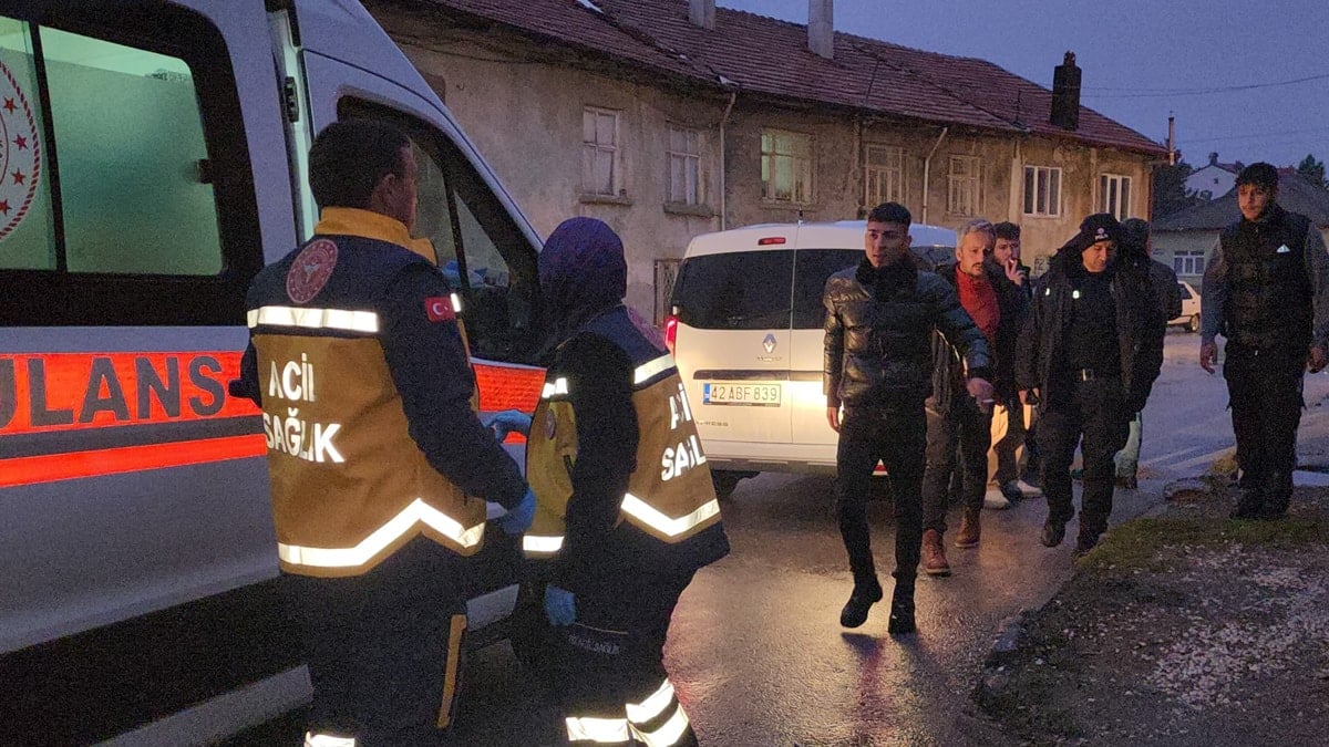 Konya'da bıçaklı kavga: 1 yaralı