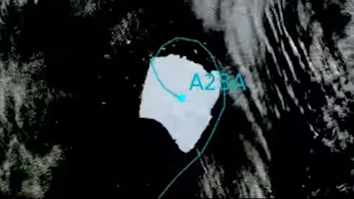 Dünyanın en büyük buzdağı yeniden hareket etmeye başladı