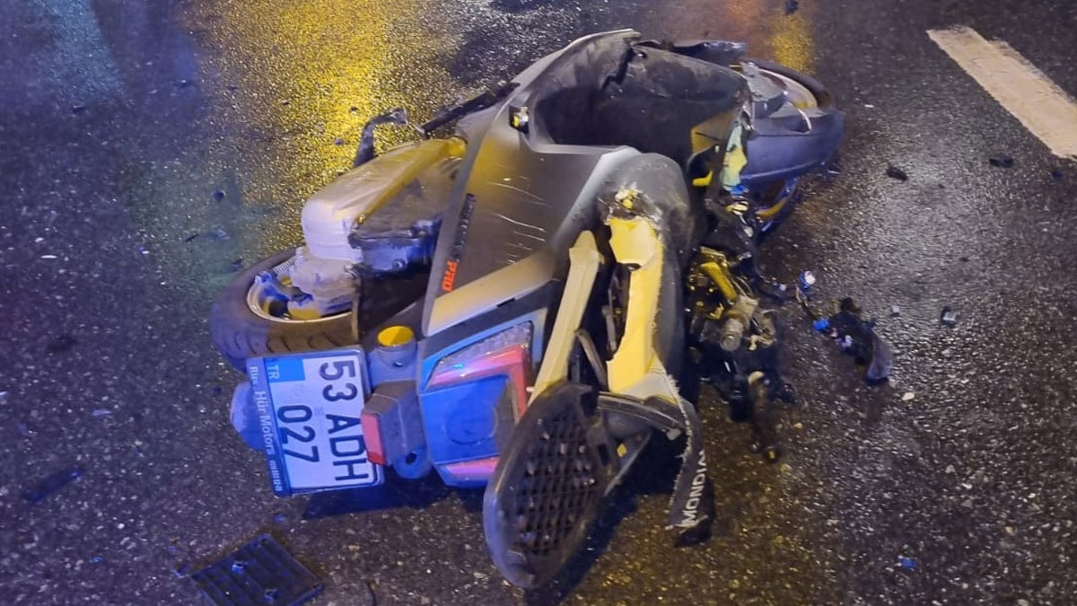 Rize'de feci kaza: 20 yaşındaki genç can verdi