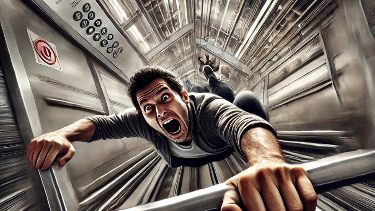 Asansör düştüğünde bunu yapan hayatta kalır