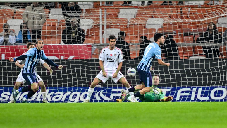 Adana Demirspor'un hasreti Beşiktaş karşısında son buldu