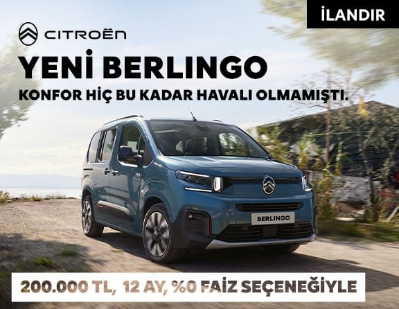 Citroen Berlingo - Desktop+Mobile Manşet Adv. 25 Aralık'24