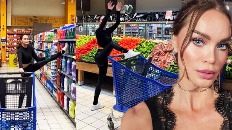 Ebru Şallı'dan tepki çeken market görüntüleri