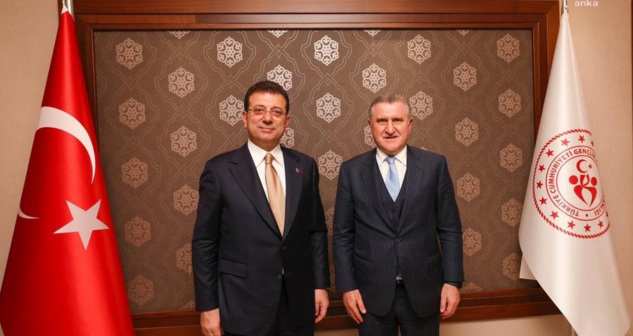 Ekrem İmamoğlu Gençlik ve Spor Bakanı ile görüştü