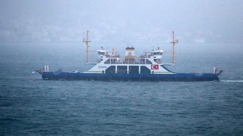 Feribot seferlerine kar engeli