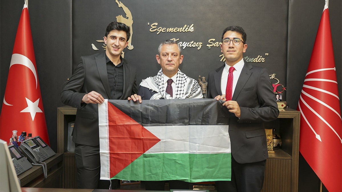 Özgür Özel'den Filistin açıklaması