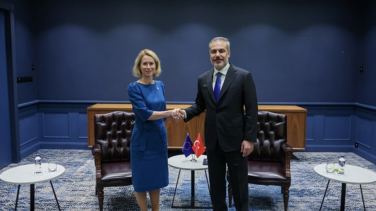 Bakan Fidan, AB Temsilcisi Kaja Kallas ile görüştü