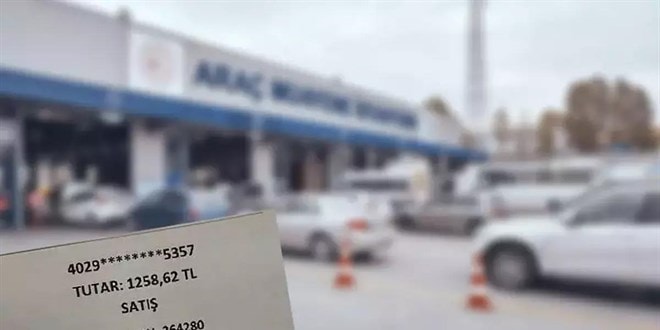 Araç muayenesindeki komisyon Bakanlık yüzünden alınıyormuş