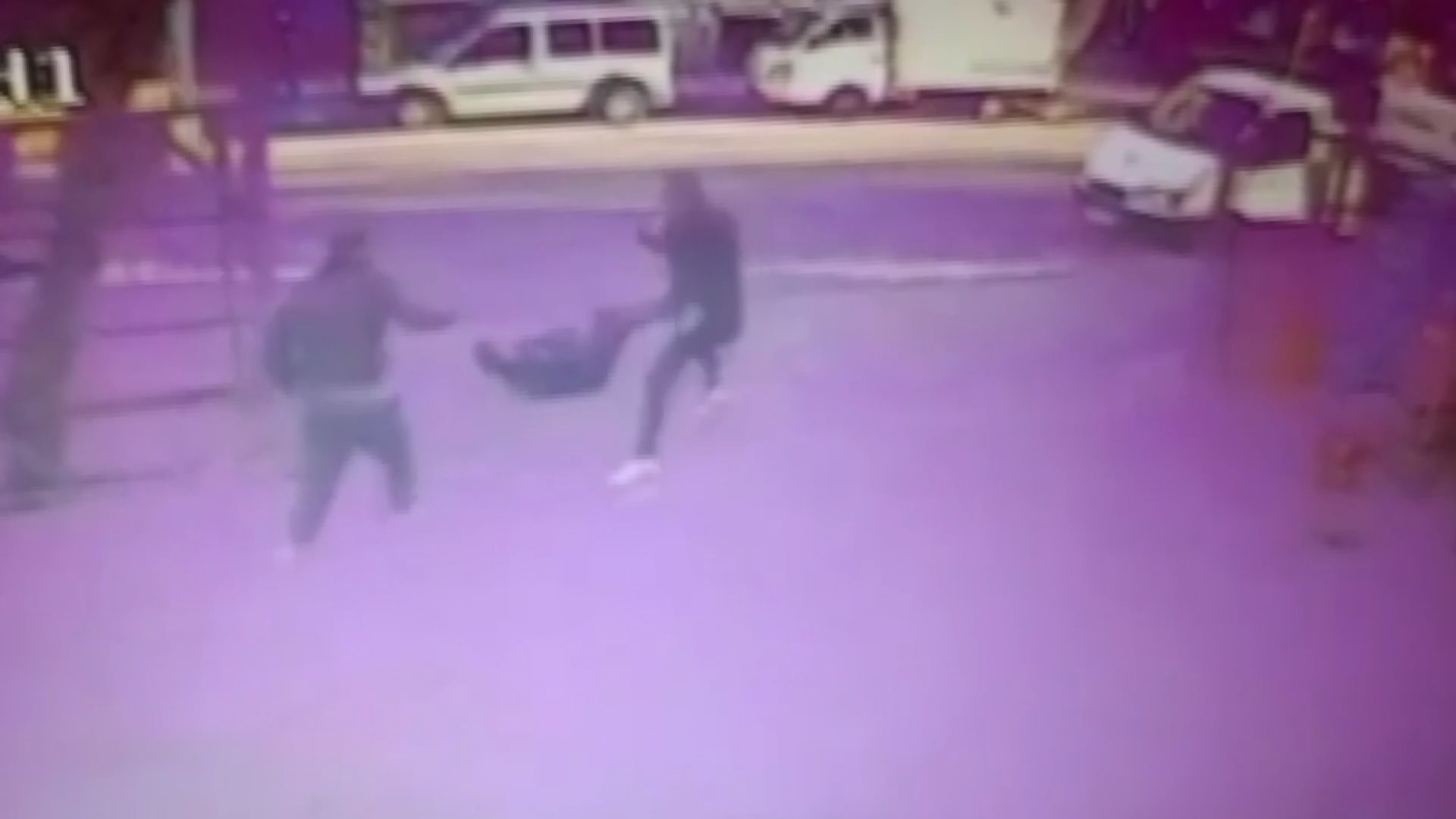 İstanbul'da kanlı kavga böyle görüntülendi