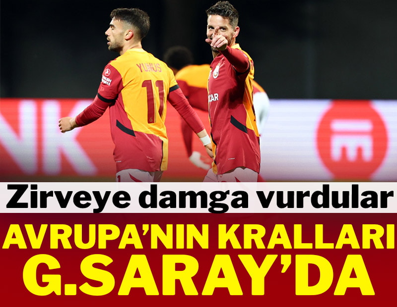 Avrupa Ligi'ne Galatasaray damgası! Zirveyi kimseye kaptırmadı