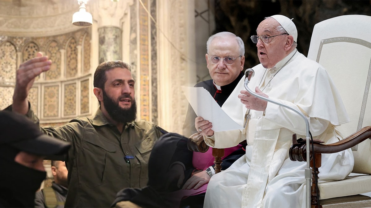 Papa Francis, HTŞ'ye seslendi