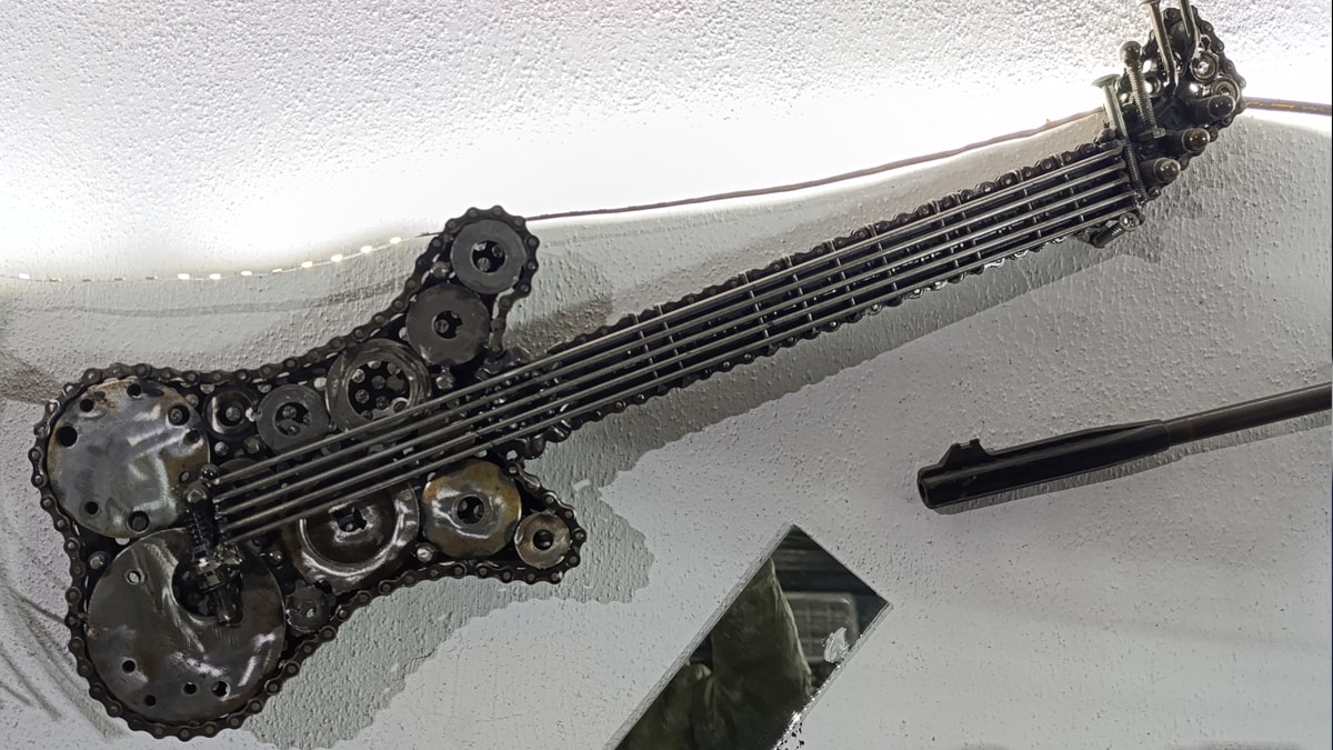 Hurda parçalarının muhteşem dönüşümü!