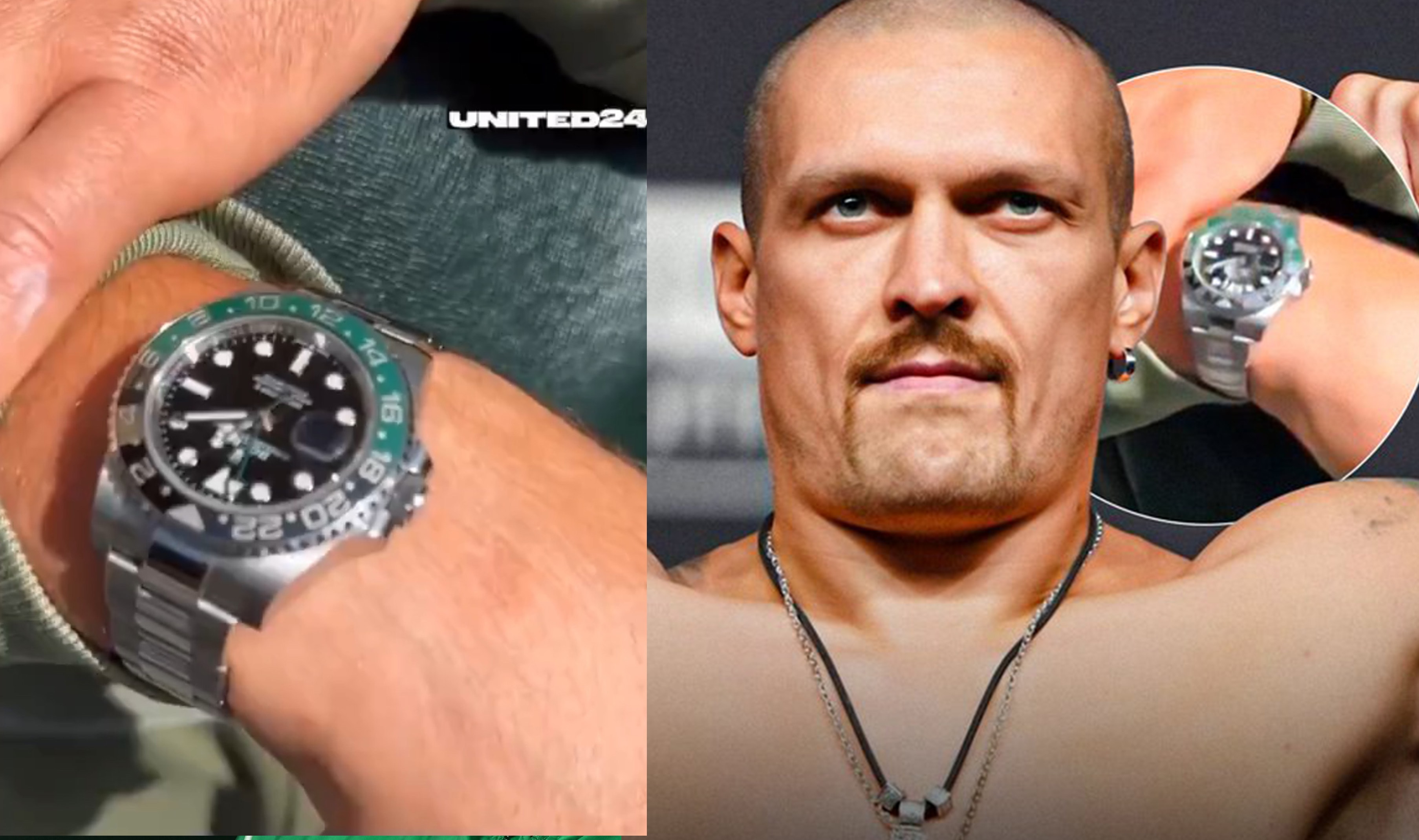 Çakma Rolex'ini Türkiye'den almış!