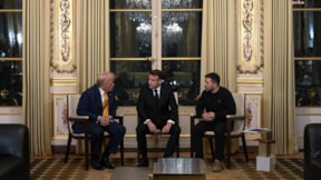 Trump, Macron ve Zelenskiy ile görüştü