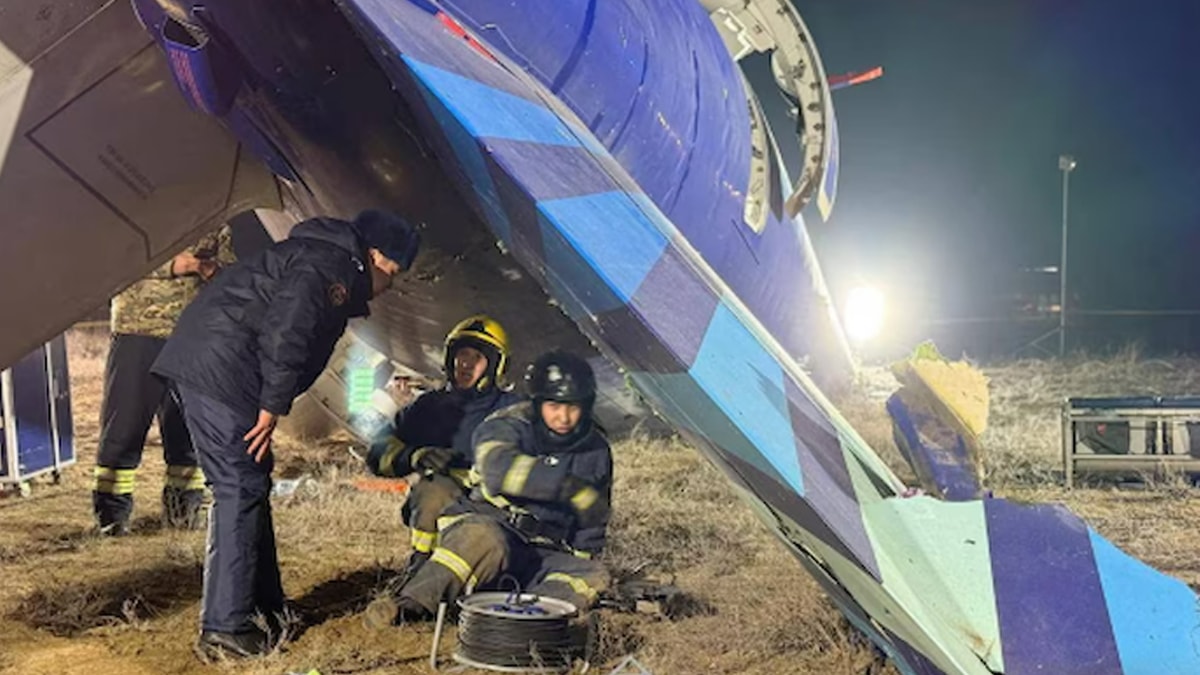 Düşen Azerbaycan uçağı için Türk heyet