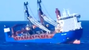 Suriye'de beliren Rus gemisi, patlama sonucu battı: Sabotaj mı?